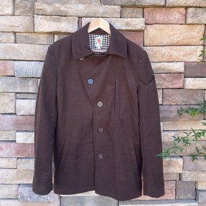 Cloth Logic Brown Peacoat (small)